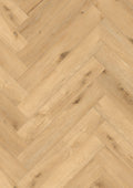 Natural Oak – 7.5mm SPC Hybrid Herringbone Flooring (0.915m² per Box)
