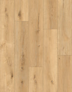 Natural Oak – 7.5mm SPC Hybrid Flooring (1.4m² per Box)