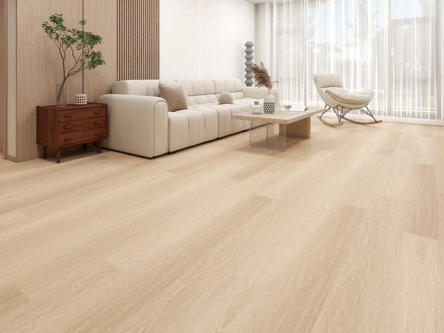 7.5mm Classic Oak SPC Hybrid Flooring – 1.4m² per Box