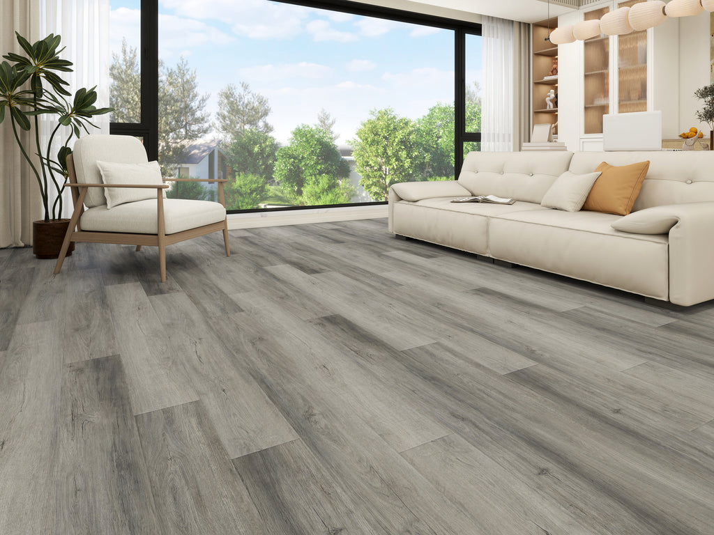 Silver Oak – 7.5mm SPC Hybrid Flooring (1.4m² per Box)