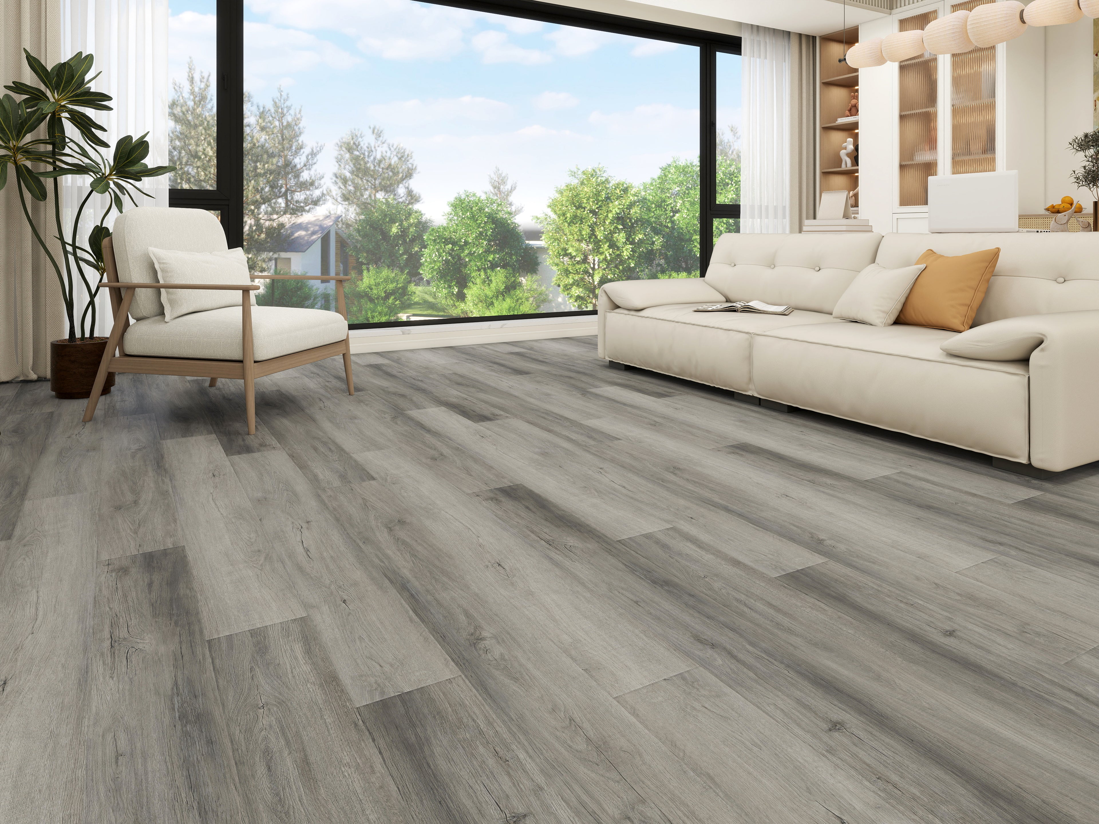 Silver Oak – 7.5mm SPC Hybrid Flooring (1.4m² per Box)